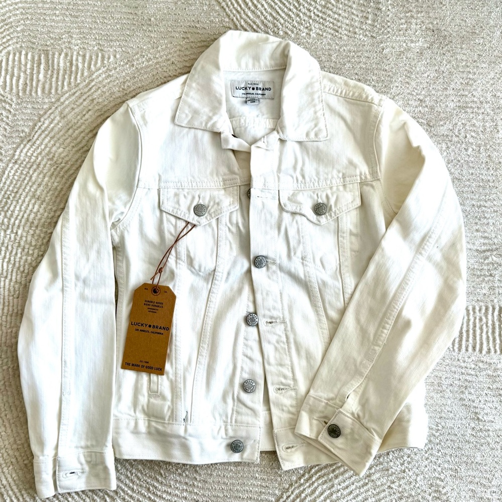 Lucky Brand Cotton Denim Trucker Jacket SIze XS